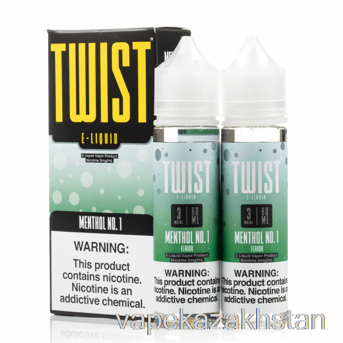 Vape Kazakhstan Menthol No. 1 - Twist E-Liquid - 120mL 6mg